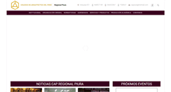 Desktop Screenshot of cappiura.org.pe